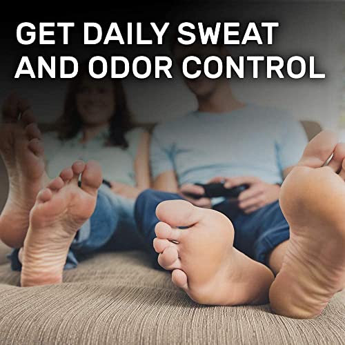 Lotrimin Daily Sweat & Odor Control Medicated Foot Powder, Topical Starch Skin Protectant, 6 Odor-Fighting Ingredients To Control Odor, 6.25 Ounce (177 Grams) Bottle #TOP4
