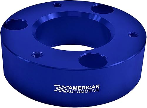 Miniatura 3 de American Automotive Kit de elevación delantera compatible 2007+ Silverado 1500 y Sierra 1500 2.5 pulgadas, espaciadores de puntal de aluminio 2WD