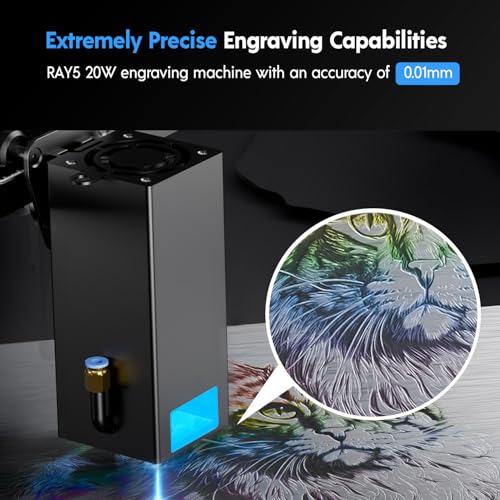 Laser engraving machine metal wood
