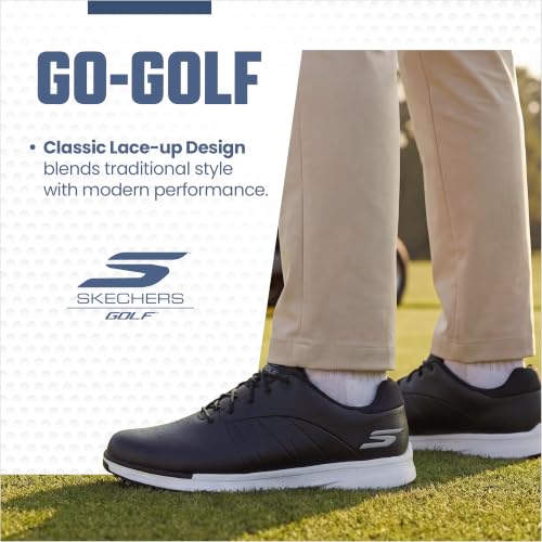 Image of Skechers Men's Tempo Waterproof Golf Shoe