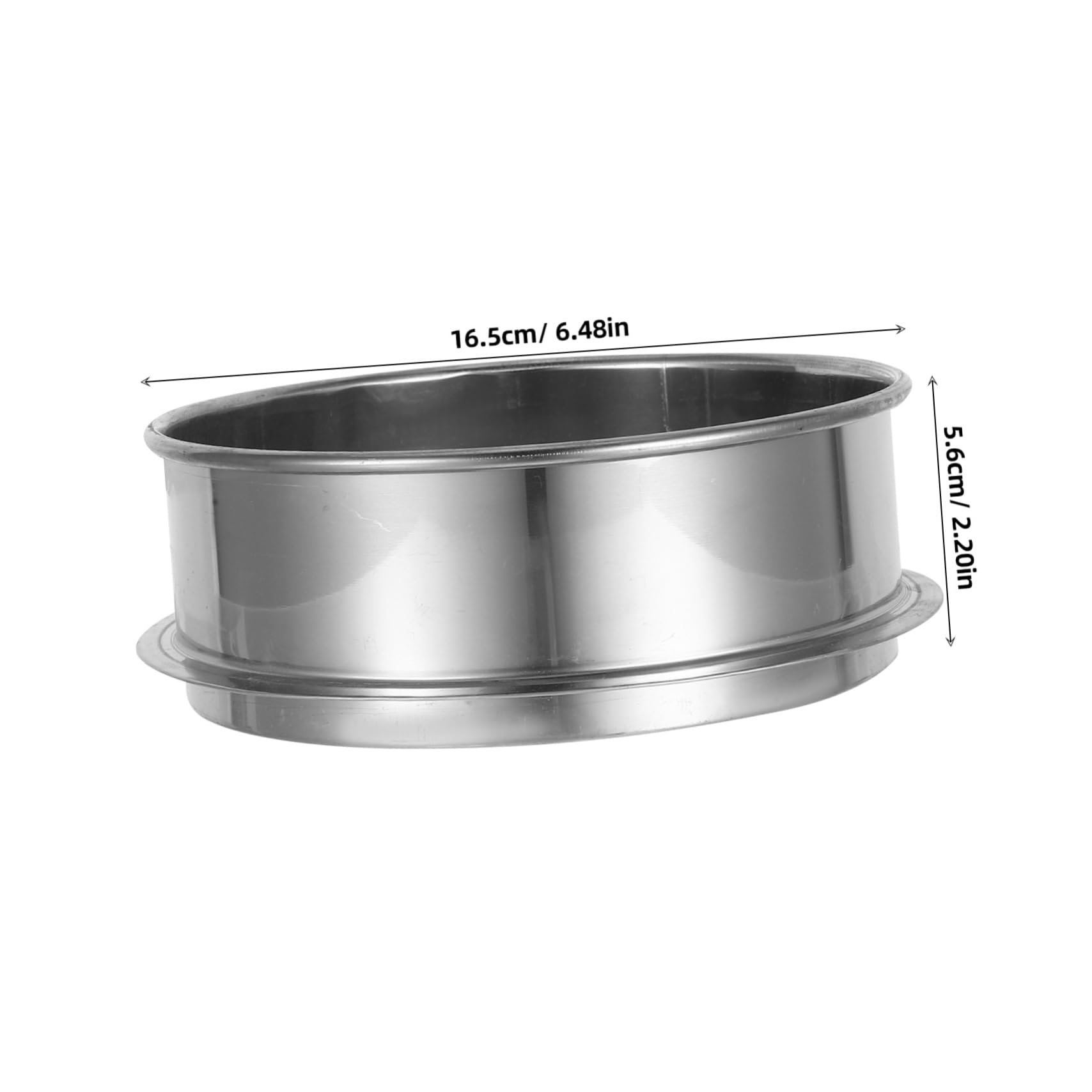 ARTIBETTER Round Glaze Strainer Stainless Steel Sieve Stainless Steel Ceramics Glaze Filter Silver Strainer for Painting