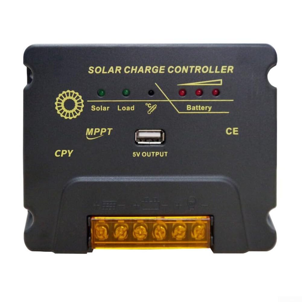 Controlador solar MPPT inteligente de 12 V 24 V 10 A 20 A 30 A adaptable para gel de litio para agm para pantalla de carga de batería (20 A)