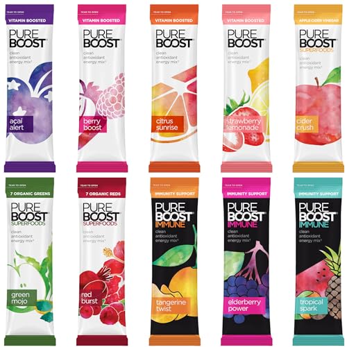 Pureboost Sugar Free Clean Energy & Immune Support Drink Mix