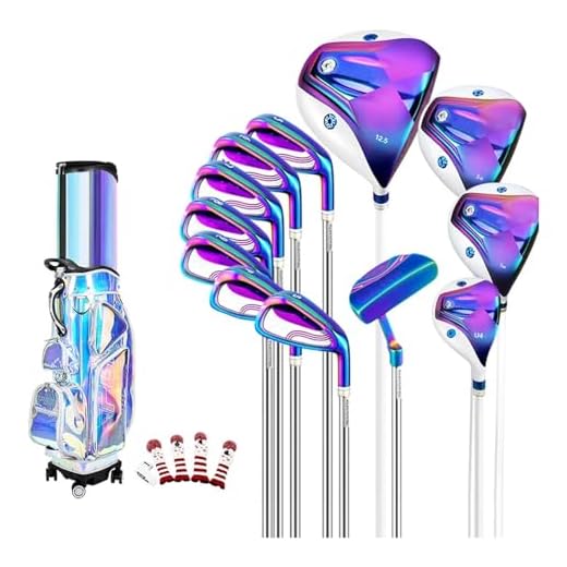 Golf Clubs,Golf Club Set, Women's Complete Golf Set Right Handed Clubs Ladies w Bag with Stand