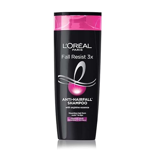 L'Oreal Paris Fall Repair 3X Champú anticaídas anticaídas, 5.9 fl oz