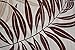 Hawaii Theme 100% Polyester Fabric Shower Curtain Maroon Brown Color Turtle and Monstera Leaf