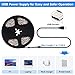 Tiras LED 6M, OMERIL Impermeable Tira LED USB con Control Remoto, 4...