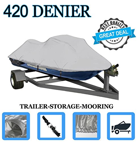 SBU Compatible for SeaDoo Jet Ski GTX RFI Jetski Cover 1998 1999 2000 2001 2002 2003 PWC 420 Denier