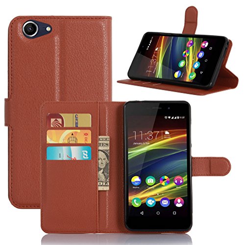 NEKOYA Coque WIKO Slide 2,Etui WIKO Slide 2, Anti-Rayures Coque TPU Pochette Portefeuille Fentes...