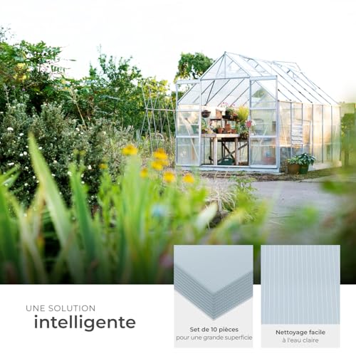 Panneau pour serre polycarbonate 4mm double paroi rigide pour extérieur - 4