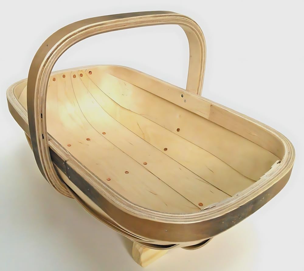 Trug Makers Natural Wood Sussex Trug No.6 Classic