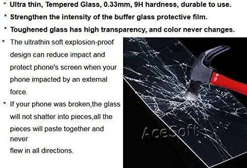Premium 9H HD Ultra-Clear Full Coverage Tempered Glass Screen Protector Guard Shield Film Compatible with T-Mobile Samsung Galaxy J7 Prime SM-J727T Smartphone -