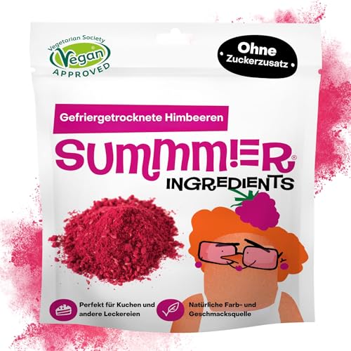 50 g gefriergetrocknetes Himbeerpulver