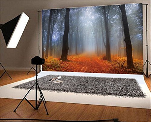 YongFoto 3x2m Sfondo Fotografico Giungla Autunno