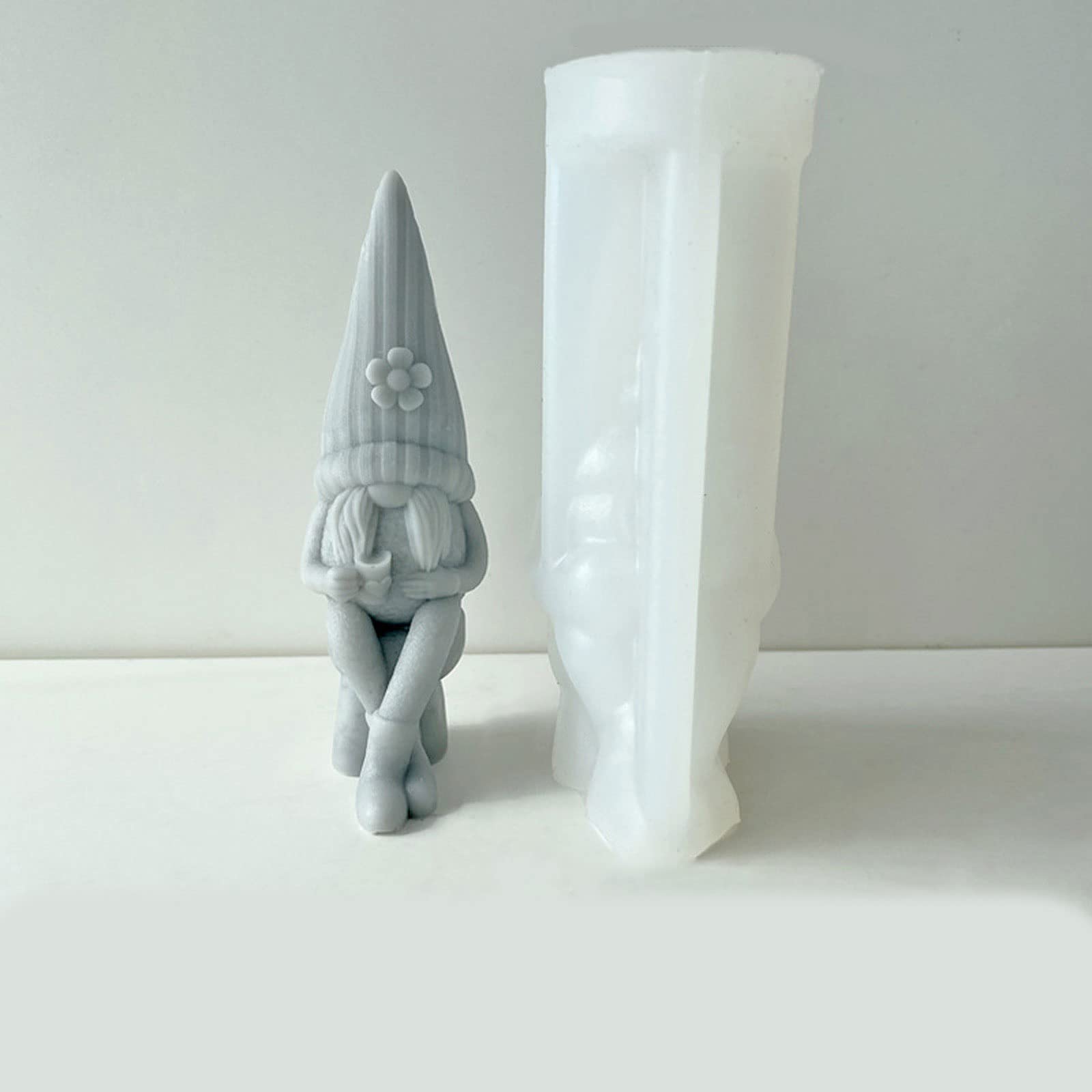 Stampo in silicone carino epossidico nano intonaco per sapone presente che fa silicone per resina/cemento