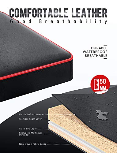 Dripex Adjustable Folding Weight Bench (2021 Upgraded Version), 330lbs Capacity Decline Incline Bench Press Workout Bench for Strength Training Home Gym