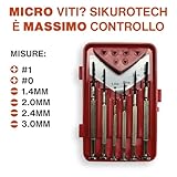 Zoom IMG-1 sikurotech set cacciaviti di precisione Zoom IMG-1 sikurotech set cacciaviti di precisione