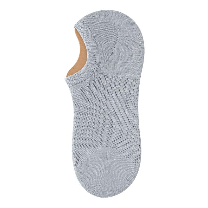 Chaussettes invisibles homme antidérapantes en silicone anti-humidité lot de 6
