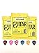 Legato Acoustic Guitar Strings Set (3 Pack) Phosphor Bronze 75/25 Normal Light 11-52 with 6 Assorted Picks Bundle for Acoustic and Electric Acoustic Guitars