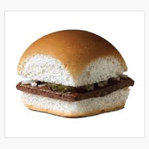 White Castle Burger Slider - Adhesivo de vinilo para parachoques de 5 pulgadas