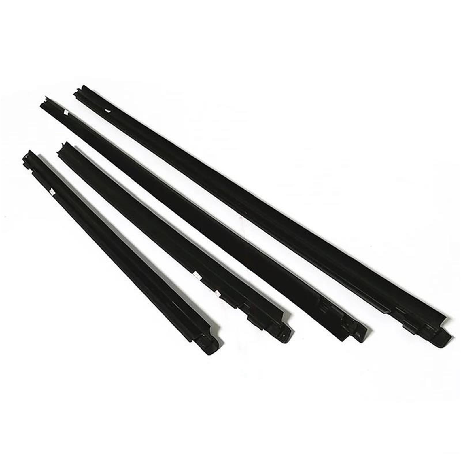 Car Side Windows Weatherstrip Window Seal Sealant Strip Window Moulding Trim for Toyota for Vios 02-07 08-13 14-18 Rubber(Color3: 14-18)