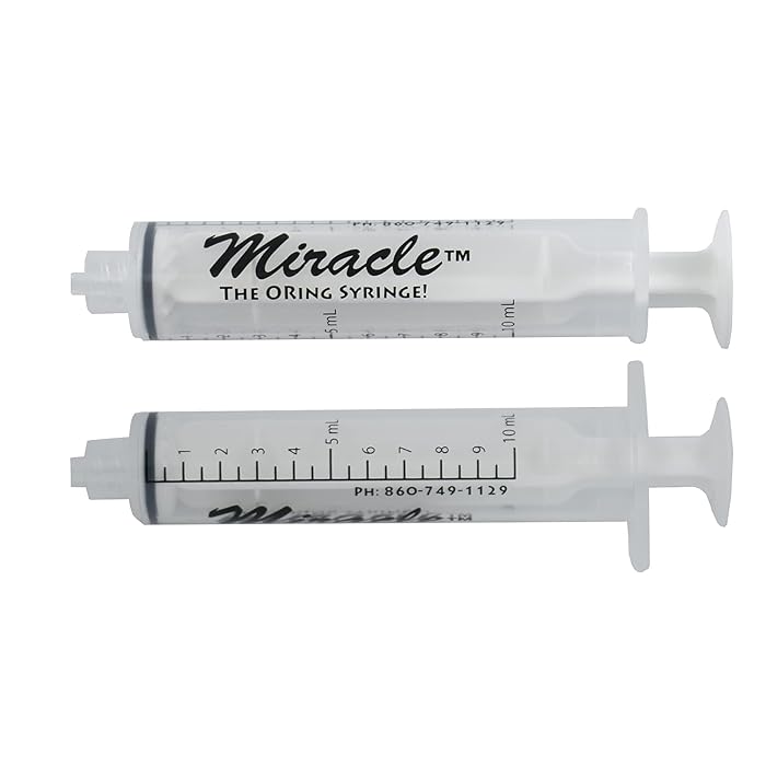 Buy Miracle Oring Syringe 10 ml Luer Lock Syringe Package Contains 8