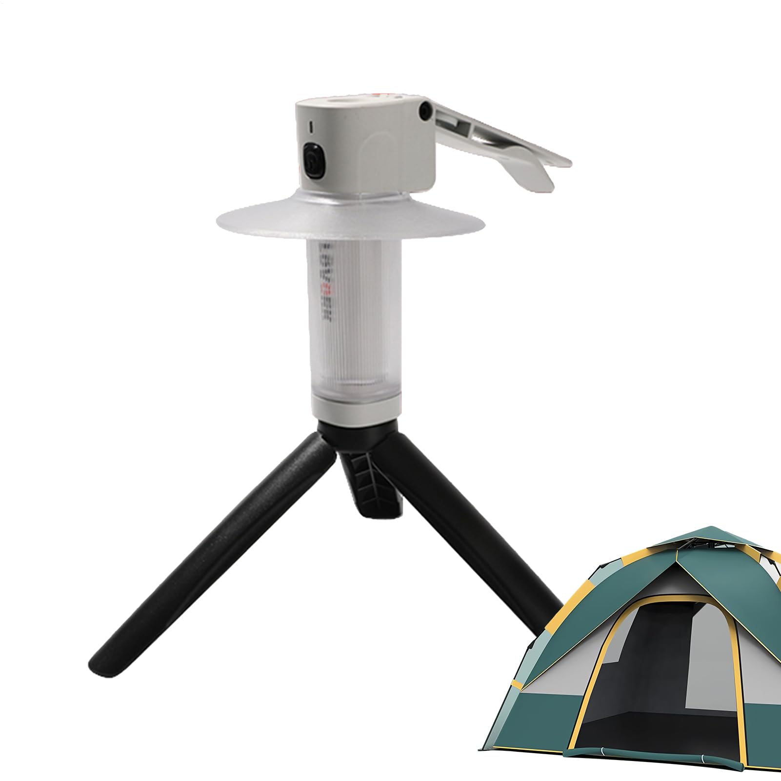Linternas de Camping Recargables Luz LED Magnética Ajustable 180° con 3 | Lámpara de Viaje de Largo Alcance para Patio Viaje Mochilero Senderismo Escalada Excursión al Aire