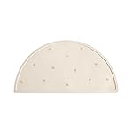 mushie Silicone Placemat for Kids | BPA-Free Non-Slip Design (Pretzel)