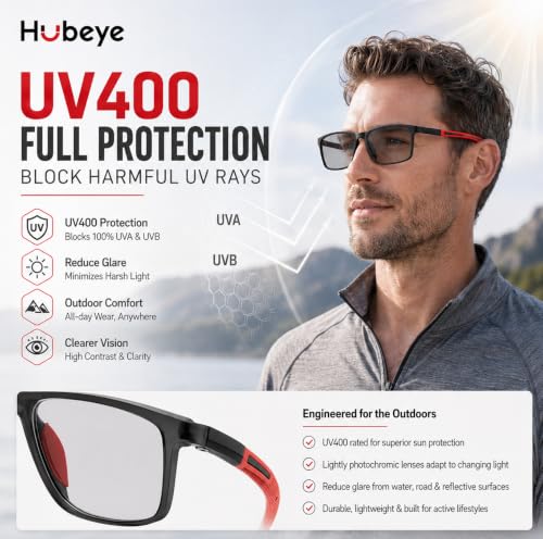 Image of TR90 Progressive Photochromic Blue Light Reading Glasses,Cheaters Readers