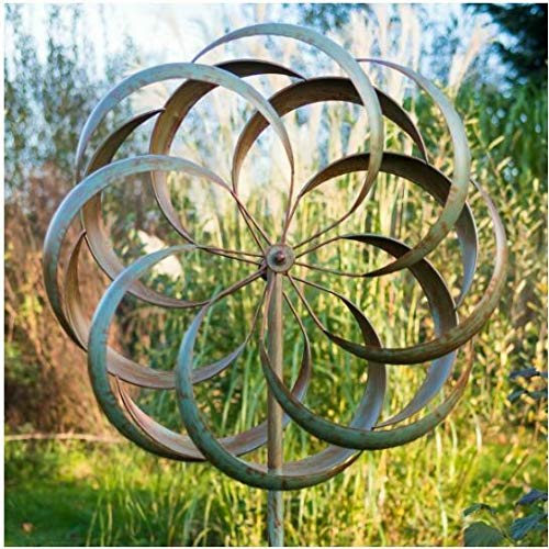 Preisvergleich Produktbild Jonart Designs Windpinner Sp525 Granchester Verdigris Windspiel