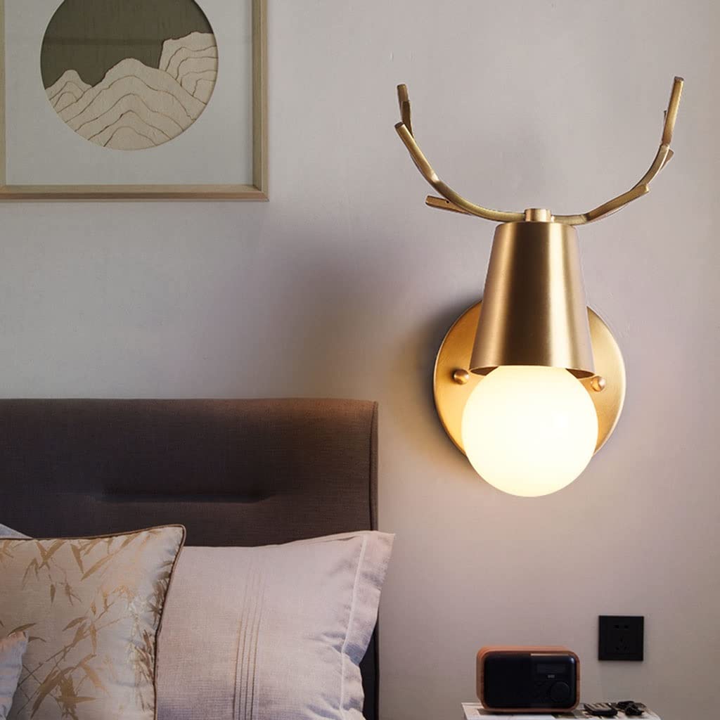 Slow Time Gold en Laiton Bâton Sconce Mur-Century Milieu du Mur Mur d'éclairage Lumineux luminaires de Mur de Mur, for Chambre à Coucher de Salle de Bain Vanity Light