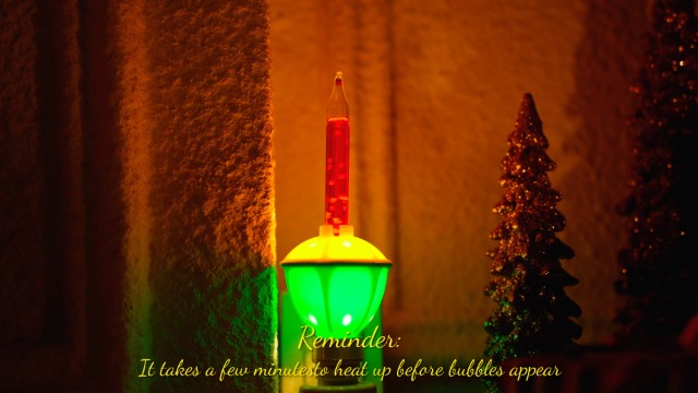Image of Sumind 3 Pieces Christmas Bubble Lights, Traditional Vintage Night Bulbs with E12 Candelabra Base, Colorful Fluid Christmas Lights with Swivel Plug in Base(White)