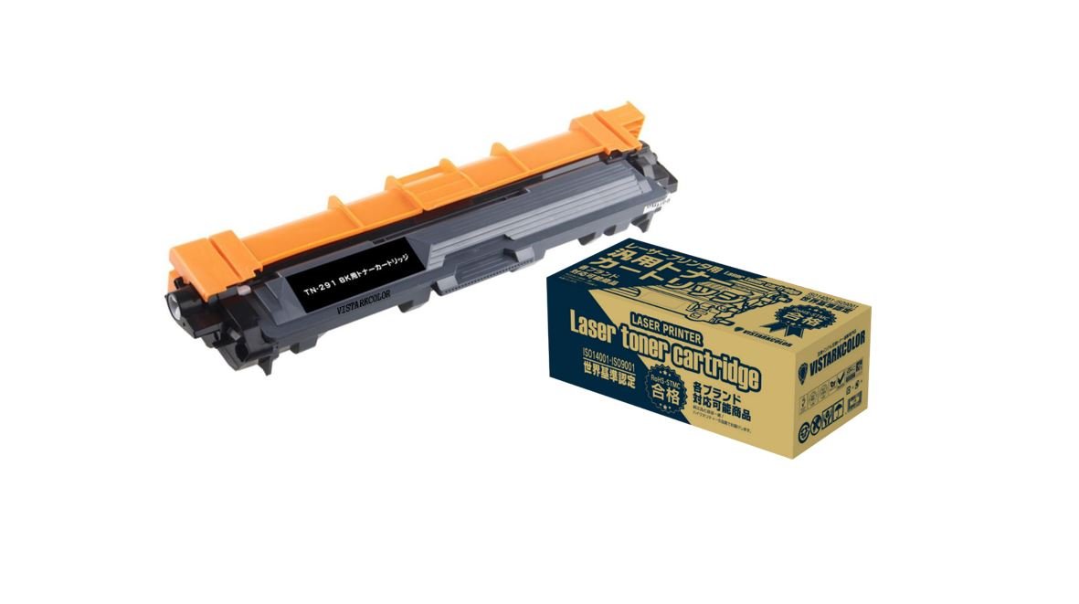 Amazon | ブラザー Brother TN-291BK ブラック 【純正互換トナー