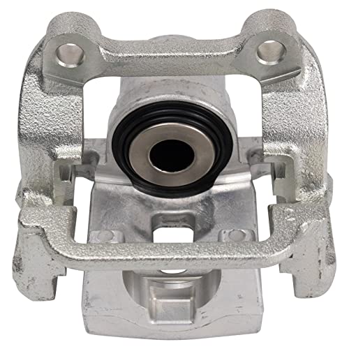 Image of TRQ Rear Driver and Passenger Side Brake Caliper Set Caliper Brackets Compatible with 05-09 Chrysler 300 C AWD 13-16 300 V8 5.7L RWD 09-16 Dodge Challenger RT 13-14 Charger V8 5.7L 11 Charger V8 5.7L