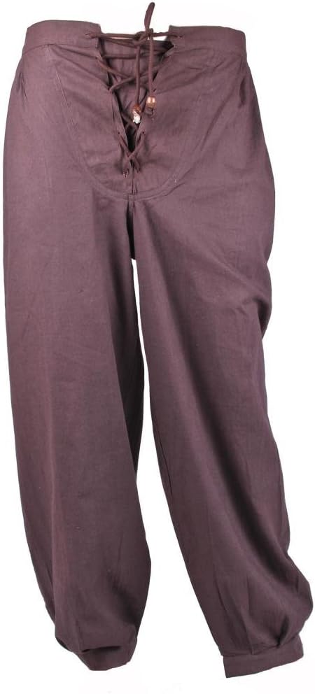 Women's Hippie Pirate Renaissance Wench Medieval Costume Trouser