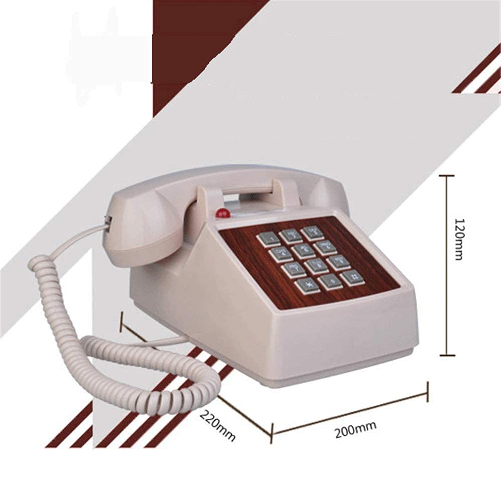 Telefon Stacjonarny Do Domu, Telefon W Stylu Wiejskim, Telefon Z Tarczą Obrotową, Telefon Stacjonarny Retro, Telefon Stacjonarny Na Biurko, Telefon Przewodowy Do Domu I Dekoracji, Białe Telefony Ret