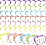 60 Stück durchsichtige Kosmetiktaschen, TSA zugelassene Make up Taschen Großpackung, Reisehandgepäck, flugzeugkonforme Badezimmer-Organizer für Frauen und Männer, Sommerurlaub, Friseurbedarf, Mutterta