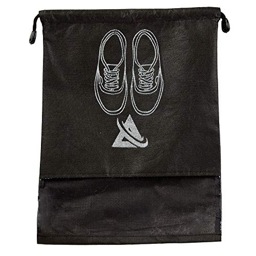 Image of Aqbah Shoe Bags Non Woven Fabric Red, Yellow & Black Set of 12.
