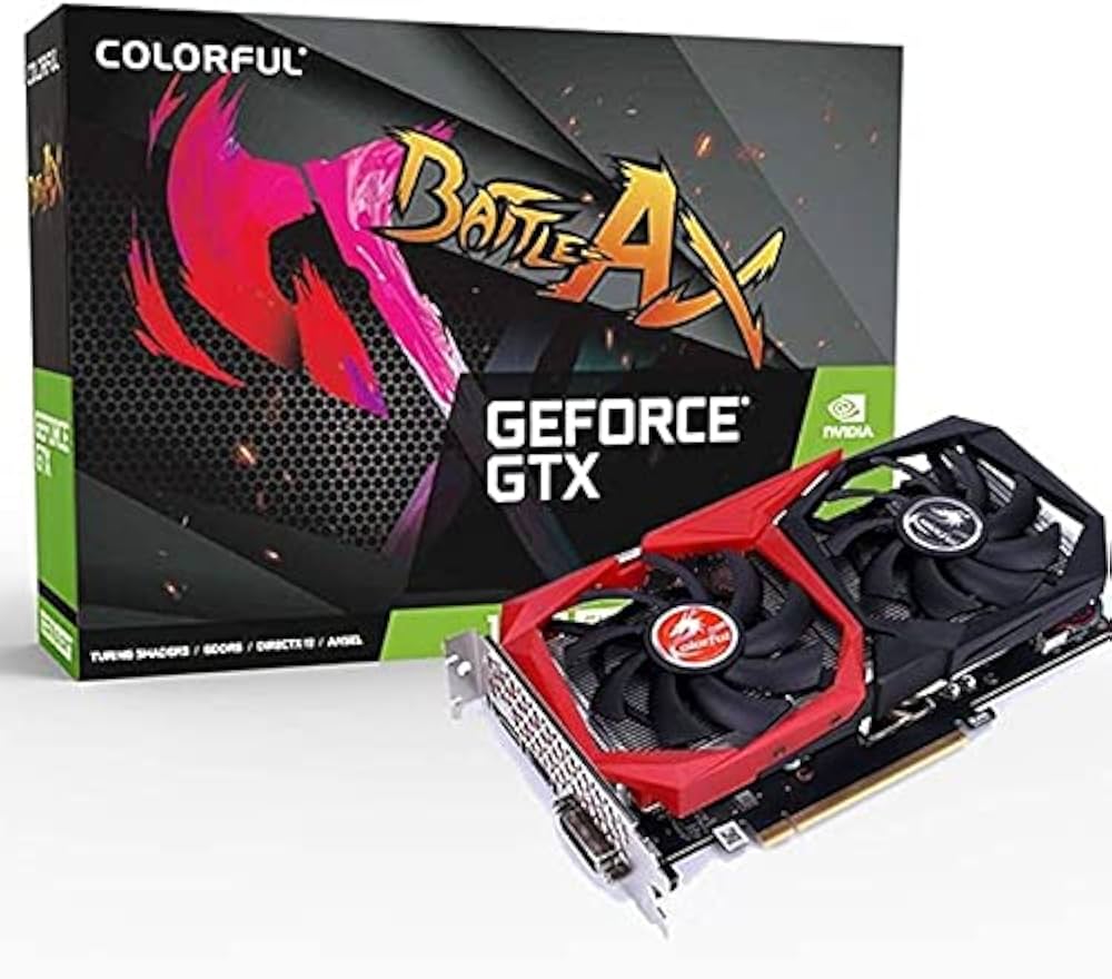 Colorful NVIDIA GeForce GTX 1650 NB 4GD6-V GDDR6 Graphics