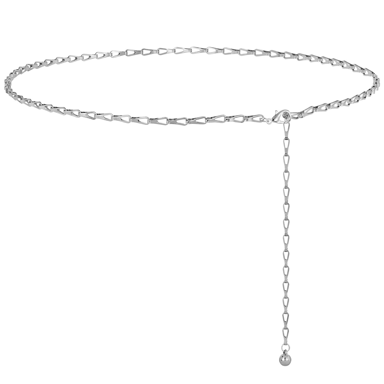 Chaîne de taille réglable dorée : la solution pour cintrer vos vêtements amples - 7
