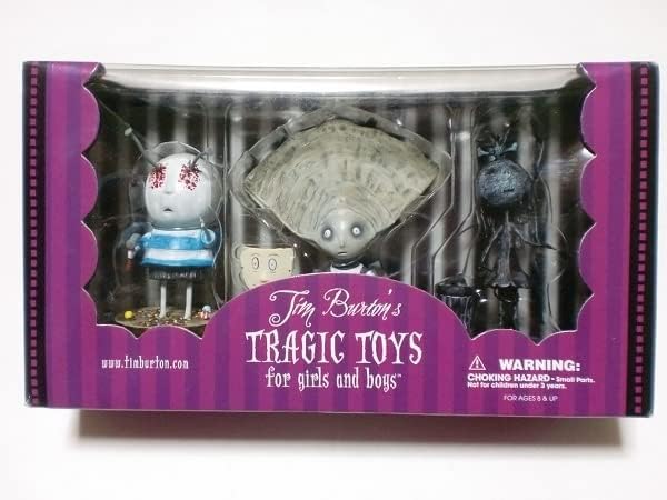 ティムバートン フィギュア 全種類セット 本付き TRAGIC TOYS ダークホース ティム・バートン トラジックトイ ブゥードゥーガール