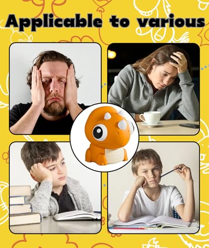 Image of Squishy Toy, Taba Squishy, Squishy Biscuit Squishy Fidget Toys Fufu Taba Stress Ball Squeeze Toys Anxiety Relief for Women /Men Stocking Fillers Birthday Gifts163 (Orange())