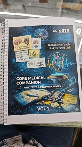 Image of Core Btr 3.0 Computerized Written Notes All-3 Books With Btr 3.0 Integrated System Part Digital Color Notes With Spiral Binding 2026-2027