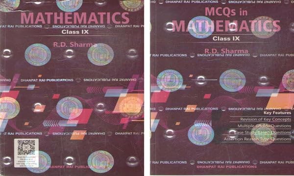 R.D. Sharma Mathematics For Class 9 with MCQs in Mathematics - CBSE Examination New Edition
