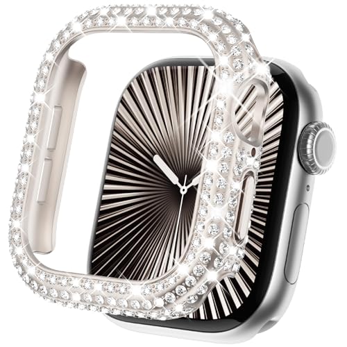 Coque Apple Watch 38mm KADES en PC brillant couleur lumière étoilée pour iWatch 3/2/1