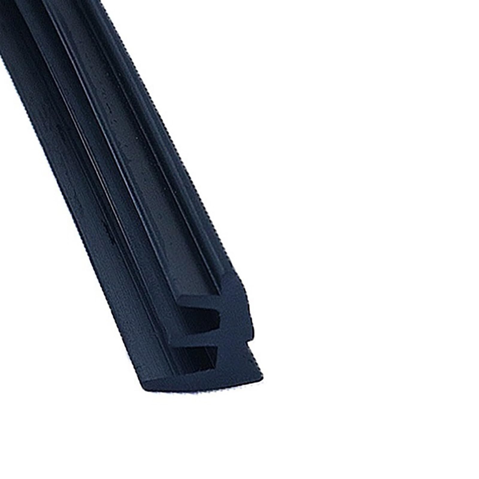 joint solide Bande d'étanchéité for portes et fenêtres en alliage d'aluminium, espace de verre fixe, trois types de T, fente for carte de remplissage, bandes en caoutchouc coupe-vent de 1 mètre à 5 mè