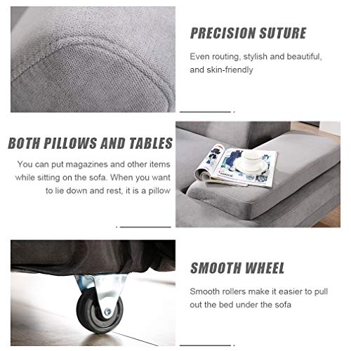 Sleeper Sofa Bed Futon Sofa Bed Sectional Sofasofas For Living Room Furniture Set Modern Sofa Set Corner Sofa Upholstered Contemporary Fabric #TOP3