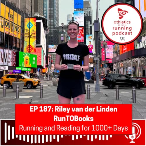 EP 187: Riley van der Linden, RunTOBooks - Running and Reading for 1000+ Days