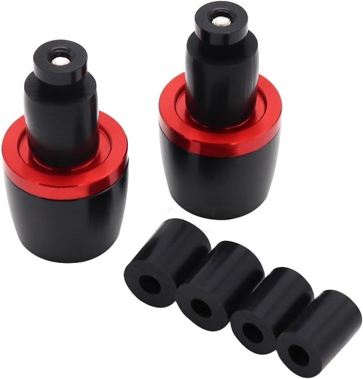 Handle Bar Ends Grips Universal for Hon&da for Duc&ati for Yam&aha 7/8" 22mm Motorcycle Handlebar Counterweight Plugs Slider Grips Caps