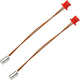 2pcs Sprite Extruder Pro Temperature Sensor High Temperature Pro Thermistor 300℃ OD 3mm Compatible with Creality Ender3 S1 Pro, CR10 Smart Pro, Sermoon V1 Pro 3D Printer (300C Thermistor)